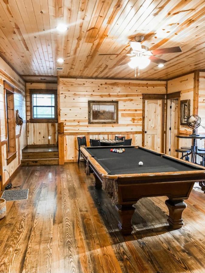 Stone Mountain Lodge 5000Sqft 6 Bed Game Room Pool Table Hot Tub Брокен-Боу Экстерьер фото