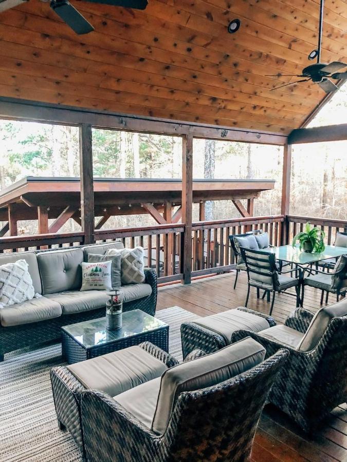 Stone Mountain Lodge 5000Sqft 6 Bed Game Room Pool Table Hot Tub Брокен-Боу Экстерьер фото
