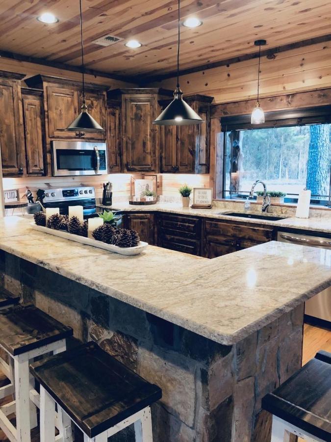 Stone Mountain Lodge 5000Sqft 6 Bed Game Room Pool Table Hot Tub Брокен-Боу Экстерьер фото