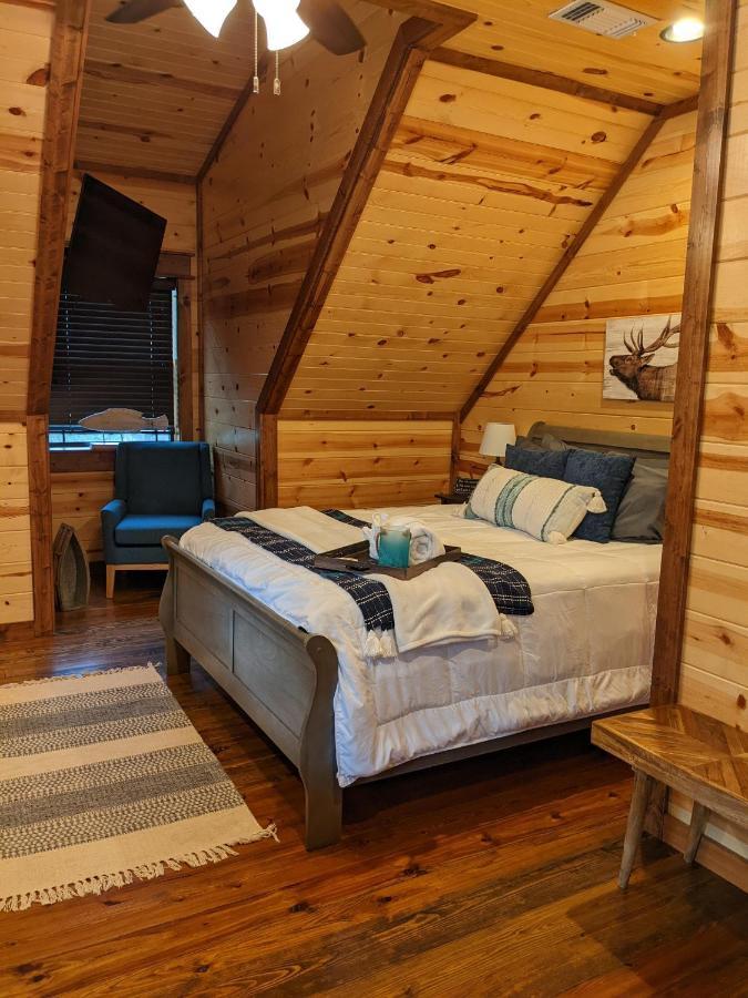 Stone Mountain Lodge 5000Sqft 6 Bed Game Room Pool Table Hot Tub Брокен-Боу Экстерьер фото