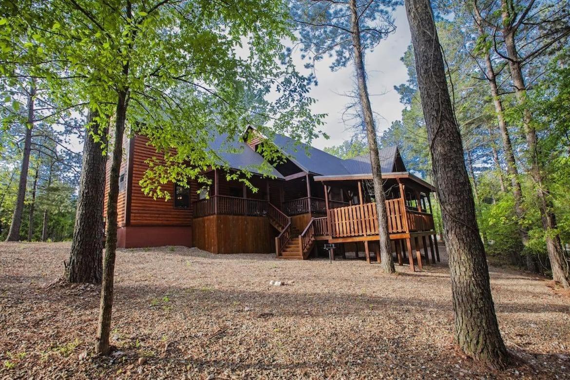 Stone Mountain Lodge 5000Sqft 6 Bed Game Room Pool Table Hot Tub Брокен-Боу Экстерьер фото
